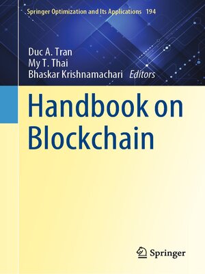cover image of Handbook on Blockchain
